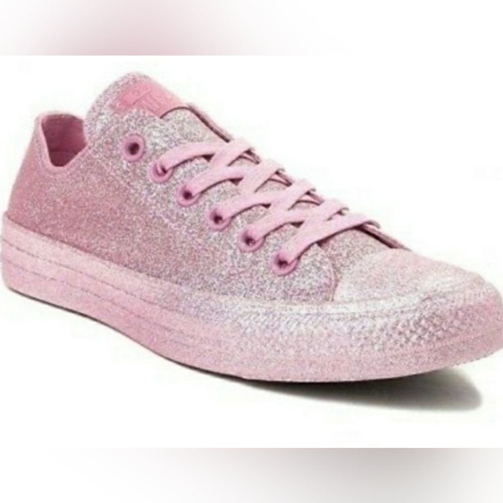 💎💥Pink glitter Converse💥💎 - Picture 3 of 5